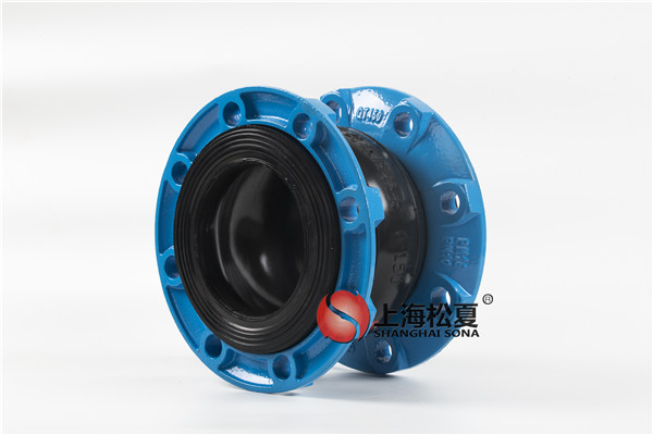 滾涂機(jī)消音安裝使用dn150橡膠膨脹節(jié)